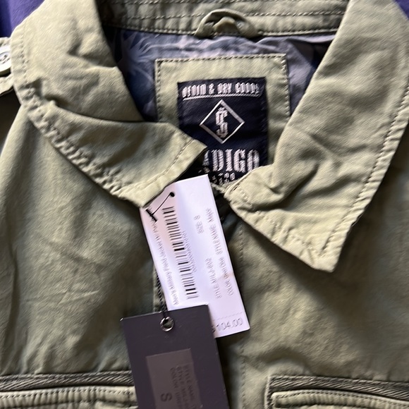 Mens military field jacket w/patch pocket - small - Picture 2 of 3